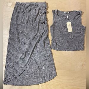Julia Skirt with matching Sleeveless Shirt L/XL (CH)